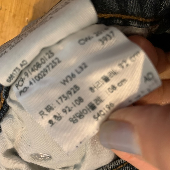 Levi Strauss SIGNATURE Blue JEANS Mens 36 x 32 Relaxed Fit P - Picture 9 of 9